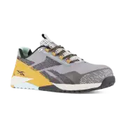 Reebok Work Men's Nano X1 Adventure Composite Toe Work Shoe Silver