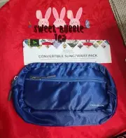 Travelon Convertible Sling/Waist Pack Color Lush Blue-390