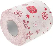 Ipetboom Toilet Roll Napkins for Decoupage Christmas Socks Pattern Toilet Paper Roll Xmas Printing Tissue Decorative Roll for Bathroom