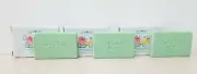 3 ~ NOS Bath & Body Works Moisture Rich Cleansing Bar Cucumber Melon 1.5 oz