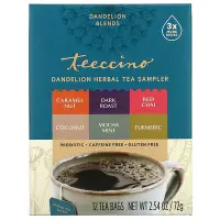 在飛比找iHerb優惠-[iHerb] Teeccino 蒲公英草本茶試用裝，6 種