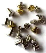 Chicago Screw Set assortment of sizes 10 per pack