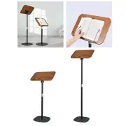Floor Book Stand for Reading with Page Paper Clips Bookstand for Sheet Music