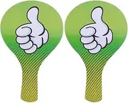 ibasenice 2pcs Classroom Voting Paddle Classroom Supply Handheld Voting Paddle Classroom Supplies Classroom Accessory Voting Supply Portable Voting Paddle Voting Accessory Pvc