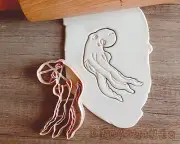 Squid Octopus Kraken Sea Water Animal Monster Deep Tentacles Cookie Cutter