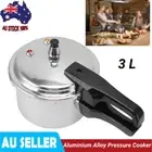 Mini Upgrade Induction and Gas 3L Aluminium Pressure Cooker 18cm Canner Pot AU