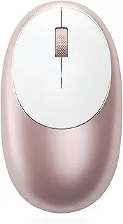 [SATECHI] M1 Wireless Bluetooth Mouse with Rechargeable Type-C Port - for MacBook Pro/Air, iPad Pro, iPad Air, Mac mini, iMac and More (Rose Gold)