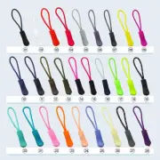 10× Zipper Pull Puller End Fit Rope Tag Fixer Zip Cord Replacement Clip Backpack