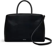 [RADLEY] London Womens Ladies Bow Street Leather Ziptop Multiway Grab Crossbody Shoulder Bag in Black, Black
