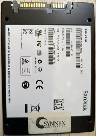 SanDisk/閃迪  X110  128GB 256G MLC顆粒  SATA3  固態硬碟