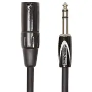 Roland RCC-5-TRXM Oxygen-Free XLR-M to 1/4" Balanced Interconnect Cable 5-FT