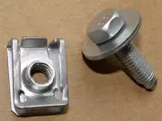 SWORDFISH 65709-M8 U Nut w/Screw for Mercedes 004-994-18-45 & 000000001410 (for: Volvo)