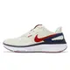 Nike 慢跑鞋 Air Zoom Structure 25 米白 深藍 紅 路跑 男鞋【ACS】 DJ7883-001