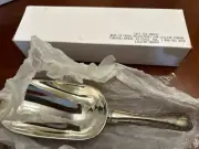 Lillian Vernon Ice Shovel Barware Silver plated Vintage New In Box NOS *READ*