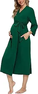 [Xpenyo] Women's Maternity Sleepwear/Labor/Nursing/Hospital Nightgown Robes Pregnancy Loungewear