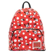 Loungefly Disney Minnie Mouse Polka Dots Red Mini Backpack