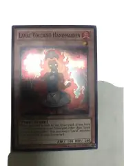 YUGIOH x 1 Laval Volcano Handmaiden - HA06-EN002 - Super Rare - 1st Edition Near