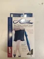 Activa Sheer Graduated Therapy 15-20 MMHG Support ompression, Nude, Pantyhose