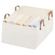StorageWorks Storage Bins, Shelves 16 ½" L x 12" W x 10 ¼" H Natural Color