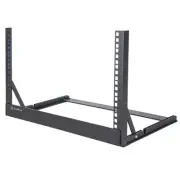 Silverstone RK06U-OF 19inch 6U Open-Frame Desktop Foldable Aluminum Rack