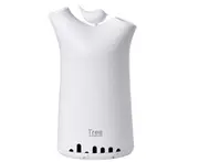 Creative Mini USB Charging Portable Dual Spray Humidifier Desktop Wireless Nano Humidifier Night Light-White