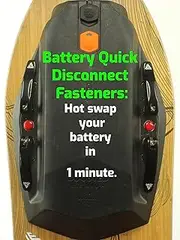 Boosted Board Battery Quick Disconnect | Hot swap Battery in 1 Minute