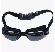 Swim Goggles, Polarized, Anti-Fog & UV Shield, Buckle Strap, Brand New W/ Case