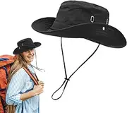 [Generic] Fisherman Hat - Breathable Wide Brim Sun Hats,Fishing Hats for Men Sun Protection Wide Brim Hat for Summer Golf Fishing Outdoor