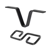 V Shaped Rain Chain Gutter Accessory V Shape Hook Hanger for Effective Drainage