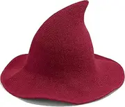 Women Witch Hat For Halloween Wool Hats Party and Daily