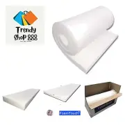 Upholstery Foam Cushion, High Density, 1" H x 24" W x 72" L, 1 Count Pack of 1