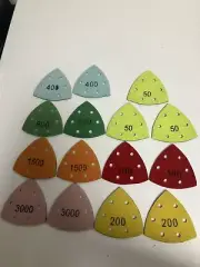 Triangle Diamond Dry Polishing Pads for Granite Marble Concrete Stone Polishing