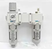 MINDMAN MACP302-10A-T10-G Air unit, FRL, 3/8 Rc, w/ gauge, mounting bracket
