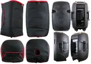 2 SPEAKER BAGS Padded FIT 15 INCH JBL EON515 Gemini ES-15BLU PA DJ Powered