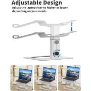 SOUNDANCE Adjustable Laptop Stand for Desk, Computer Stand E112A2