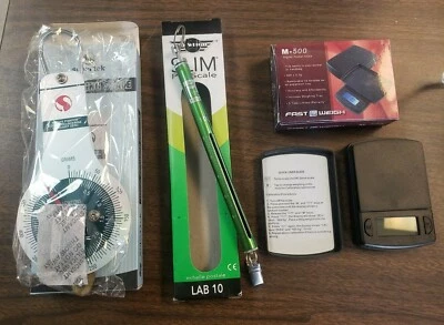 Scientific Lab Spring Scale (Supertek), Pen Scale (Myweigh), Digital (Fastweigh)