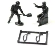 Hornby X1400 Loco Detail Pack Driver Fireman Figures & Vac Pipes OO Gauge NEW