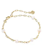 Kendra Scott Ashton Cultured Freshwater Pearl Chain Bracelet