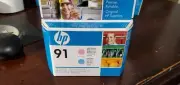 GENUINE HP 91 LIGHT MAGENTA/ LIGHT CYAN-C9462A--exp 2009