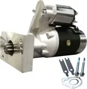 3HP 2.5KW Super High Torque Light Weight Mini Starter for SBC BBC GM Black