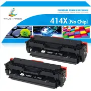 2PK 414X W2020X Toner Compatible With HP Laserjet M479fdw M454dw M479fdn No Chip