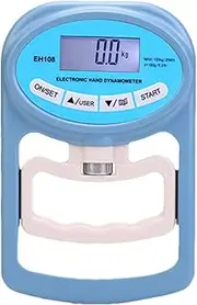 Digital Handle Force Tester - 120kg Dynamometer for Men and Women, Precise Handle Dynamometer for Fitness Training