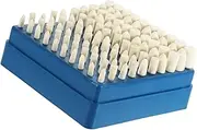 Gatuida Diy Wool Polishing Wheels Kit 100 Pcs Wool Grinding Tools Polishing Bits for Nail Art Accessory Set