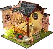 ifundom Decorative Miniature House Kit DIY Desktop House Model Safe Sturdy Home Decor for Adults Boys and Girls