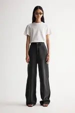Apollo Jean Washed Black Size 6 | Elka Collective