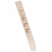 Champagne With Rose Gold Bride To Be Rose Gold Team Bride Hens Party Sash Sashes Girls Do Night Bachelorette Letter A