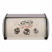 Dustproof Bread Box Household Iron Bread Storage Box Baked Food Storage Box