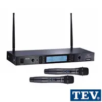 在飛比找PChome24h購物優惠-TEV 數位UHF100頻道無線麥克風系統 TR5100