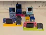 Gameboy Color Advance SP Stands Holds Games