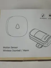 Wireless Motion Sensor Alarm Indoor 1 PIR Detector Doorbell Chime Door Activated